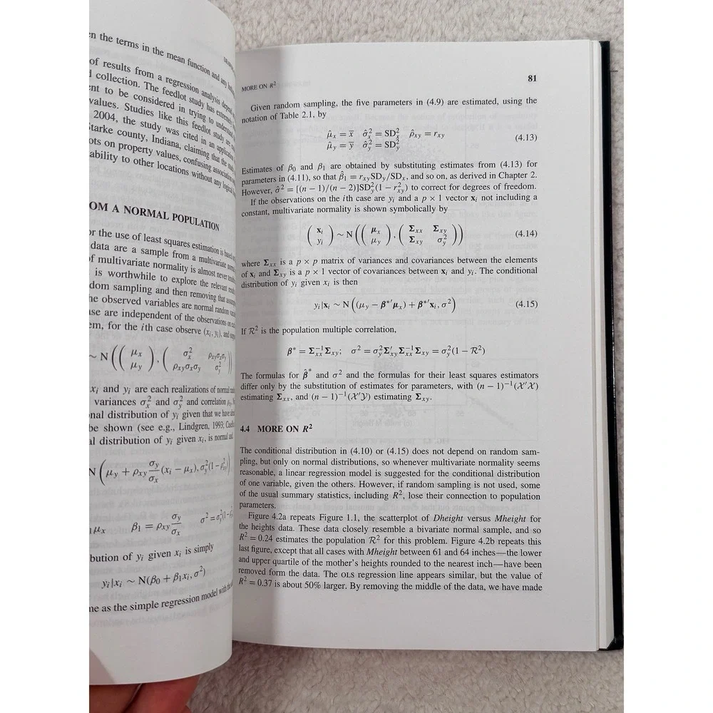 Applied Linear Regression Sanford 2005 Statistic and Probability Series
